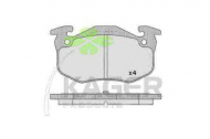 Комплект тормозных колодок KAGER 35-0648