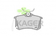 Комплект тормозных колодок KAGER 35-0686