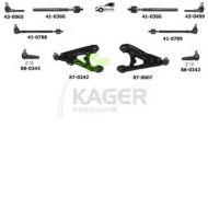 Подвеска колеса KAGER 80-0162