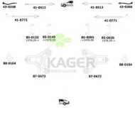 Подвеска колеса KAGER 80-1359
