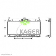 Теплообменник KAGER 31-0682