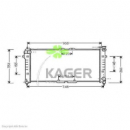 Теплообменник KAGER 31-0701