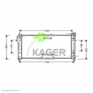 Теплообменник KAGER 31-0703