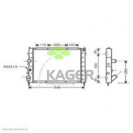 Теплообменник KAGER 31-0952