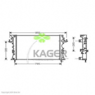 Теплообменник KAGER 31-0976