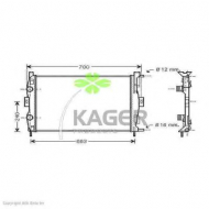 Теплообменник KAGER 31-0980
