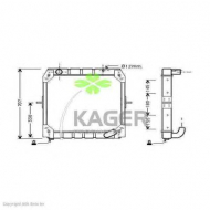 Теплообменник KAGER 31-1270