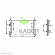 Теплообменник KAGER 31-2654