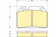 Комплект тормозных колодок GIRLING 6101193