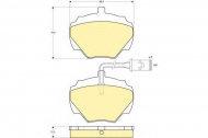 Комплект тормозных колодок GIRLING 6109766