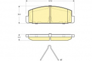 Комплект тормозных колодок GIRLING 6133119