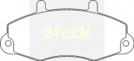Комплект тормозных колодок BRECK 21470 00 701 00