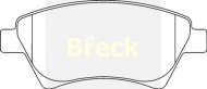 Комплект тормозных колодок BRECK 23930 00 702 00