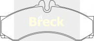 Комплект тормозных колодок BRECK 29153 00 703 00
