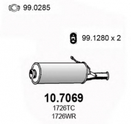 Амортизатор ASSO 10.7069