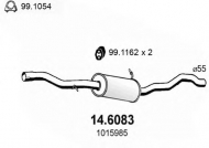 Амортизатор ASSO 14.6083