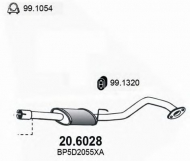 Амортизатор ASSO 20.6028