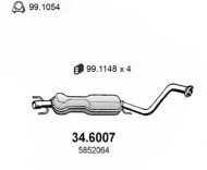 Амортизатор ASSO 34.6007