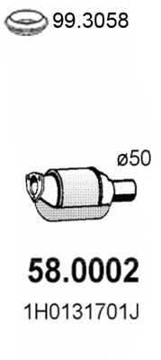 Катализатор ASSO 58.0002