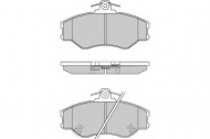 Комплект тормозных колодок E.T.F. 12-0708