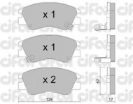 Комплект тормозных колодок CIFAM 822-115-0