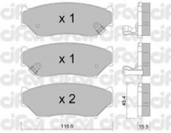 Комплект тормозных колодок CIFAM 822-136-0