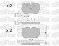Комплект тормозных колодок CIFAM 822-181-0
