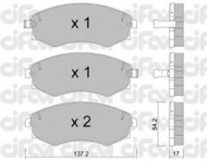 Комплект тормозных колодок CIFAM 822-188-1