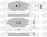 Комплект тормозных колодок CIFAM 822-253-0