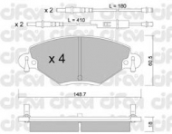 Комплект тормозных колодок CIFAM 822-331-0