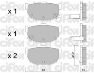 Комплект тормозных колодок CIFAM 822-362-0