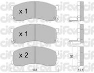 Комплект тормозных колодок CIFAM 822-394-0