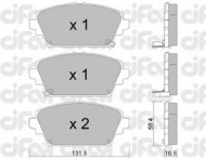 Комплект тормозных колодок CIFAM 822-464-1