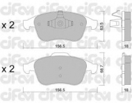 Комплект тормозных колодок CIFAM 822-803-0