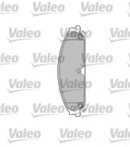 Комплект тормозных колодок VALEO 598743