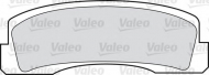 Комплект тормозных колодок VALEO 551447