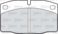 Комплект тормозных колодок VALEO 598182