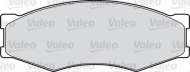 Комплект тормозных колодок VALEO 540460