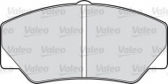 Комплект тормозных колодок VALEO 598032