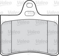 Комплект тормозных колодок VALEO 598418