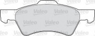 Комплект тормозных колодок VALEO 598415