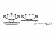 Комплект тормозных колодок WOKING P2933.02