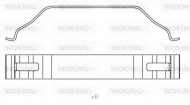 Комплектующие WOKING ACA8528.00
