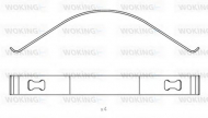 Комплектующие WOKING ACA8551.00