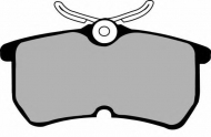 Комплект тормозных колодок Brake ENGINEERING PA1188