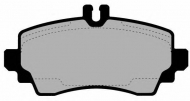 Комплект тормозных колодок Brake ENGINEERING PA1248