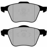 Комплект тормозных колодок Brake ENGINEERING PA1696