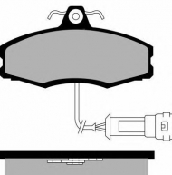 Комплект тормозных колодок Brake ENGINEERING PA340