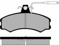 Комплект тормозных колодок Brake ENGINEERING PA362