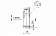 Шарнирный комплект STATIM CW.046